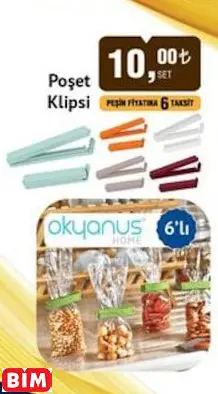 OKYANUS HOME POŞET KLİPSİ OKYANUS HOME POŞET KLİPSİ